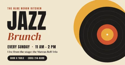 Sunday jazz brunch