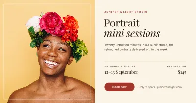 Portrait mini sessions