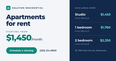 Apartments for rent