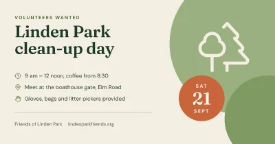 Park clean-up day