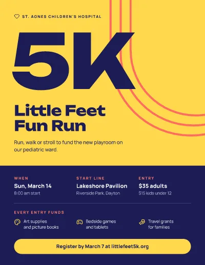 Charity fun run 5K