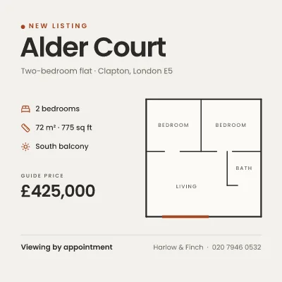 New listing floor plan