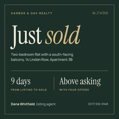 Just sold realtor