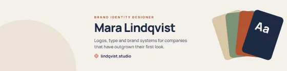 Brand designer profile