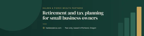 Financial planner banner