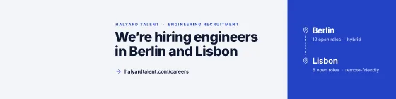 Engineering recruitment banner