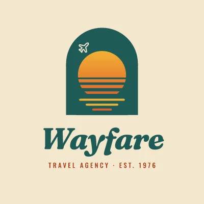 Travel agency logo