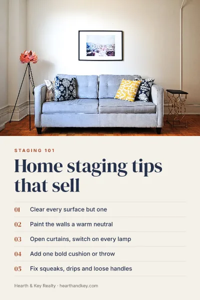 Home staging tips