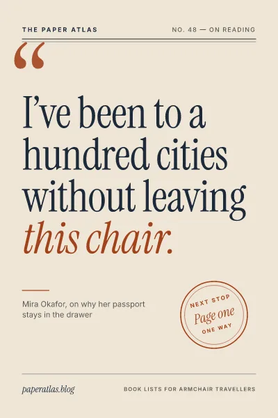 Reading chair quote
