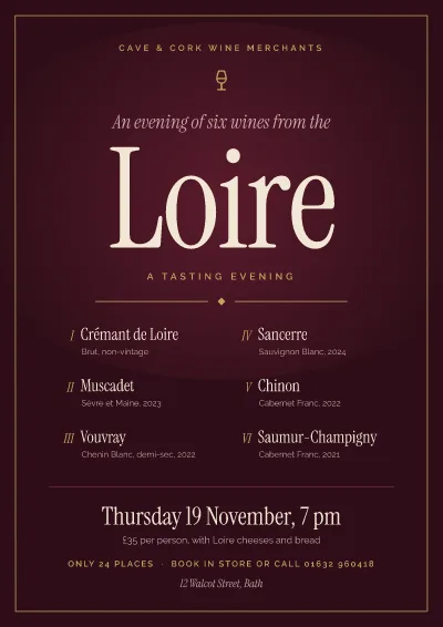 Loire wine tasting