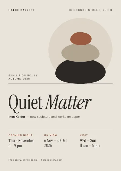 Art exhibition opening