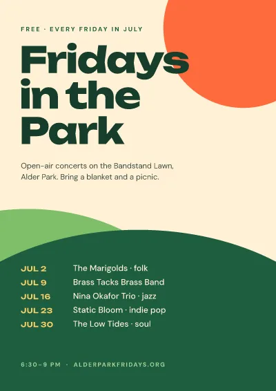 Summer park concerts