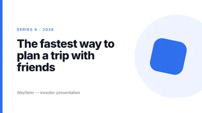 Pitch deck title