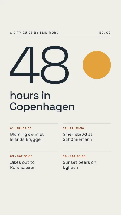 48 hours in Copenhagen