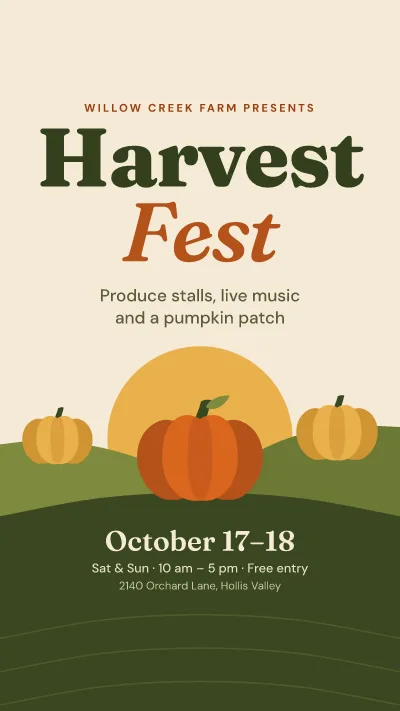 Harvest fest story