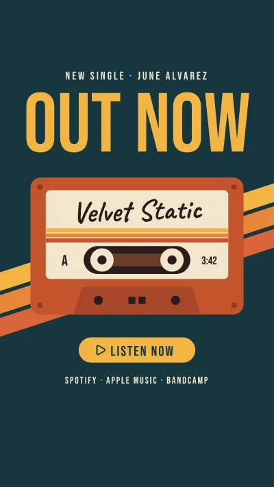 Cassette single out now