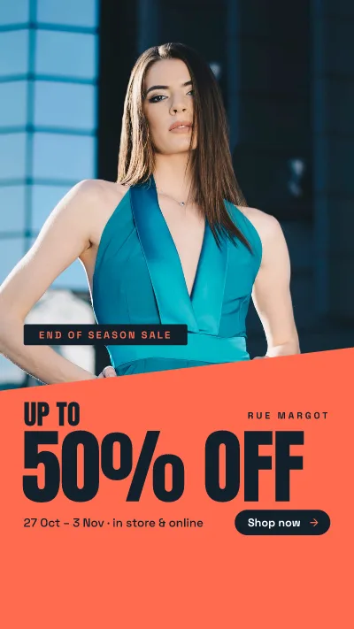 End of season sale