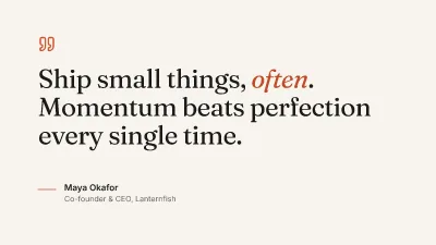 Founder quote card
