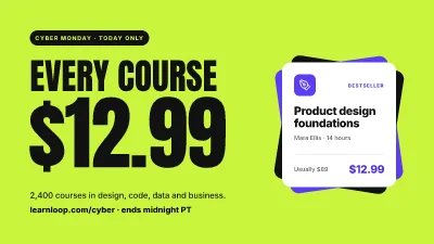 Course Cyber Monday sale