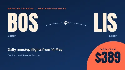 New flight route