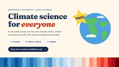 Free climate course launch
