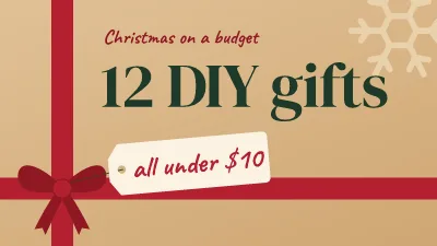 DIY Christmas gifts