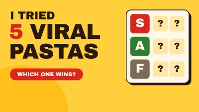 Viral pasta recipes ranked